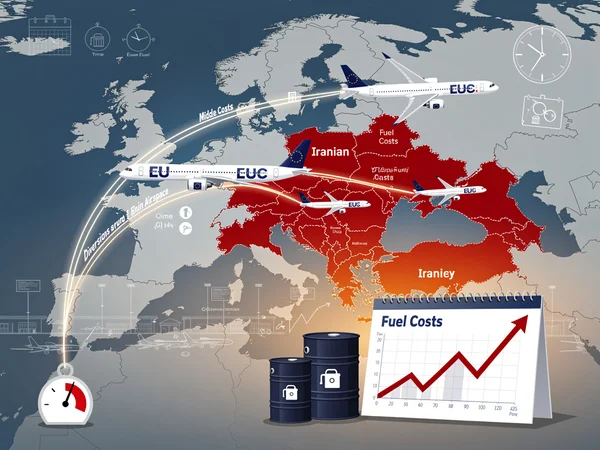 European Carriers Burn Millions in Fuel Costs as Middle East Tensions Force Massive Route Changes