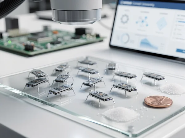 Microscopic Marvels: How Scientists Built Autonomous Robots Smaller Than a Grain of Salt