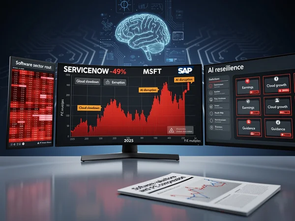 Cramer’s Verdict: Shrinking P/E Multiples Crush Software Giants Amid AI Fears