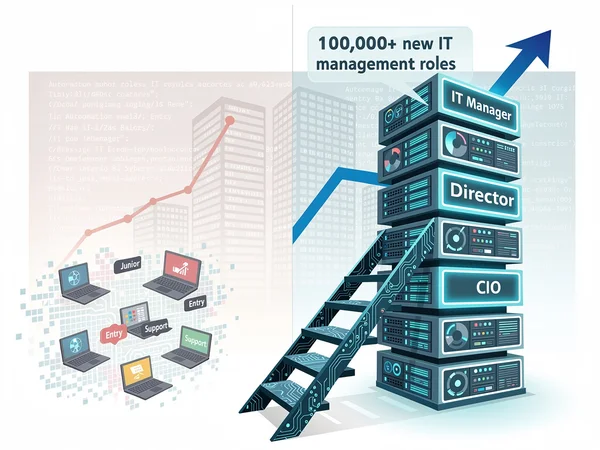 The Great Divergence: Why IT Management Thrives While Entry-Level Tech Jobs Vanish