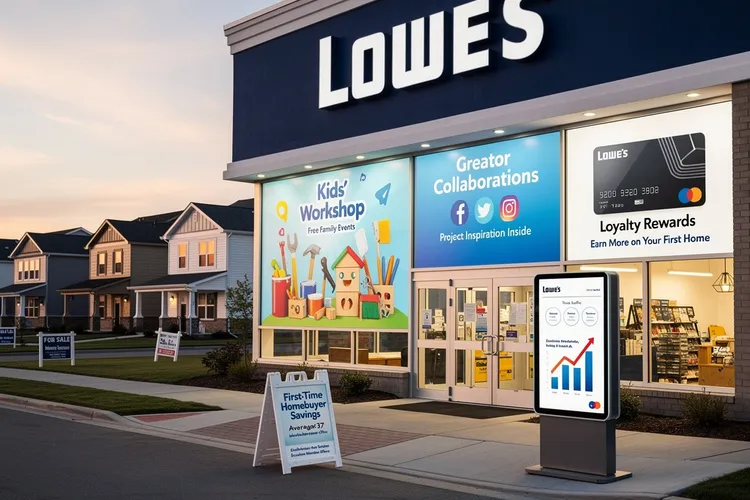 Lowe’s Gambit: Kids’ Events and Loyalty Perks Target Delayed Homebuyers