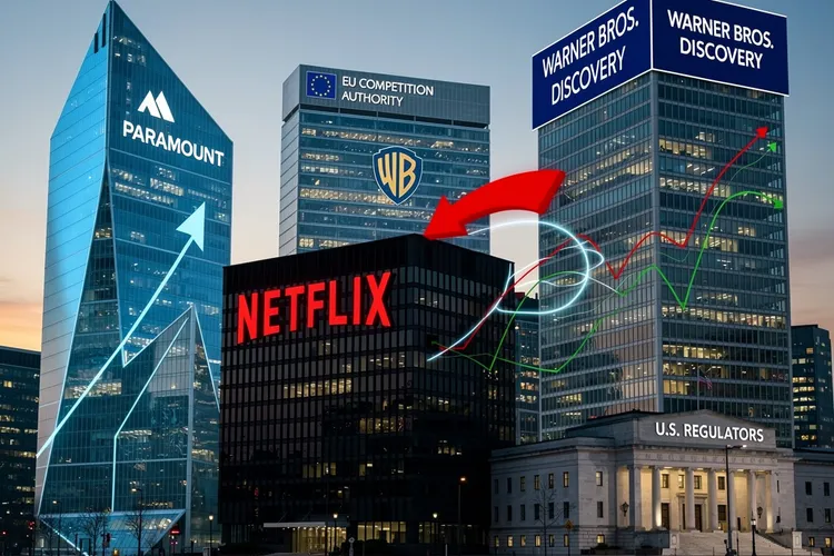 Paramount’s High-Stakes Wager: Will EU Block Netflix’s Warner Bros. Grab?