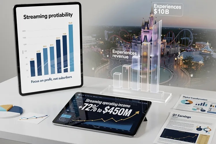 Disney’s Streaming Pivot Bears Fruit as Theme Parks Hit Historic Revenue Milestone