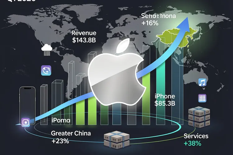 Apple’s iPhone Frenzy Fuels Record Revenue Surge
