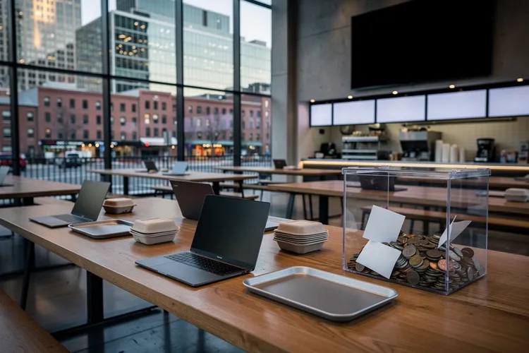 Remote Work’s Lunchtime Reckoning: How Hybrid Schedules Nearly Killed Boston’s Time Out Market