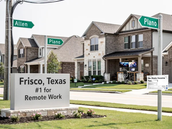 Frisco’s Remote Work Supremacy: How a Texas Suburb Dominates America’s WFH Rankings