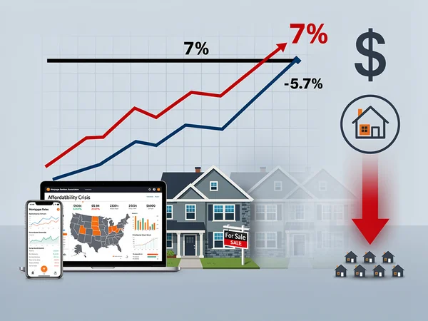 Housing Market’s Spring Thaw Hits a Wall as Mortgage Rates Surge, Sidelining Buyers