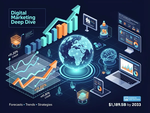 Digital Marketing’s Trillion-Dollar Sprint: Explosive Growth to 2033
