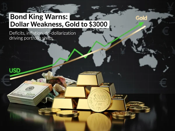 Bond King Jeffrey Gundlach Sees Dollar Decline and Gold Surge as Inflation Pressures Mount