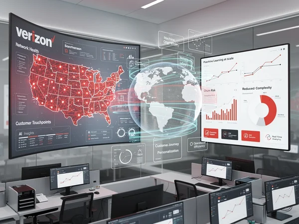 Verizon Bets Big on AI-Powered Customer Service Overhaul to Stem Subscriber Exodus