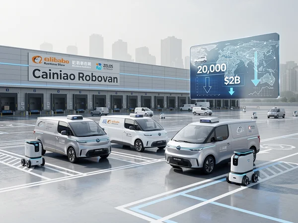 Alibaba’s $2 Billion Robovan Gambit: Cainiao-Zelos Merger Reshapes Delivery Automation