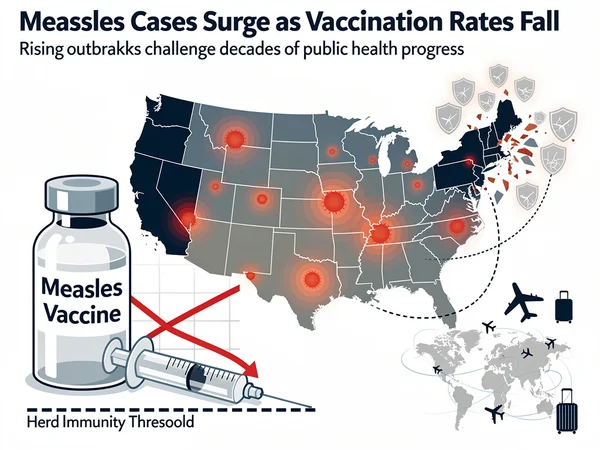 Inside America’s Measles Resurgence: How Vaccine Hesitancy and Global Travel Are Fueling the Most Preventable Outbreak