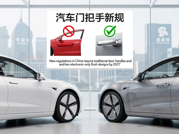 China’s Mandate to End Tesla’s Flush Door Handles Signals Broader Safety Reckoning for Electric Vehicle Design