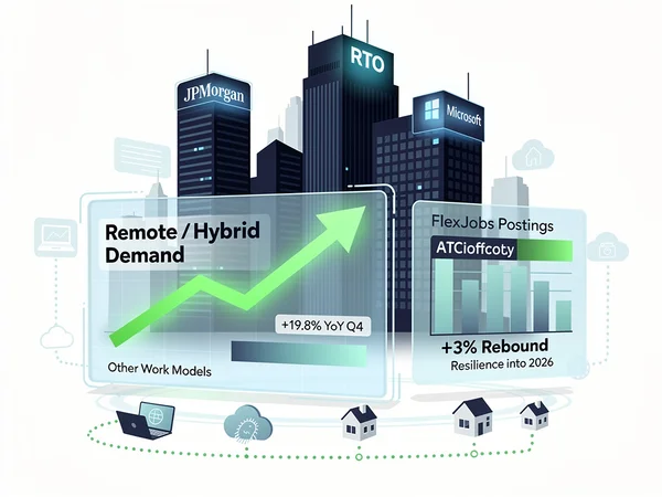 Remote Jobs Defy RTO Mandates: Demand Surges 19.8% in Late 2025
