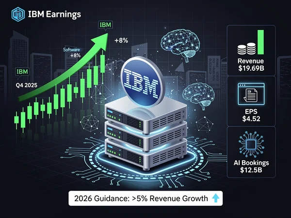 IBM’s AI Surge Ignites 8% Stock Rally on Stellar Q4 Beat